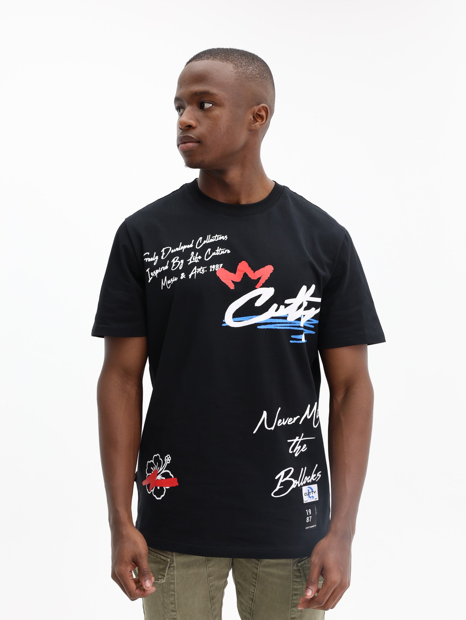 Cutty T-Shirt Logo Black